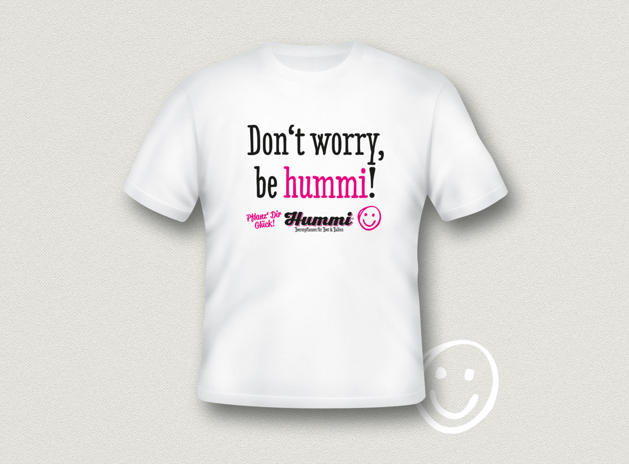 T-Shirt "Don't worry be hummi"